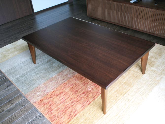 CONTE：TVボード+こたつ(長方形) | 納品事例【静岡のオーダー家具屋