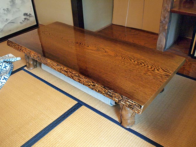 special order ちゃぶ台リメイク | 納品事例【静岡の